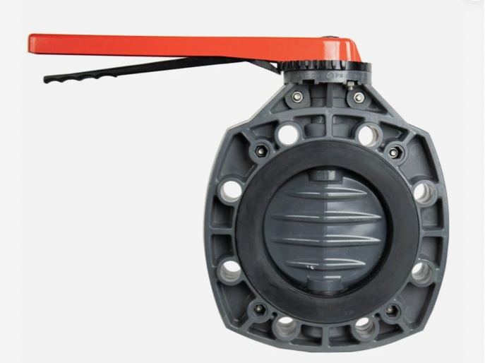 RV-VALVULA MARIPOSA CED 80 PVC (10")