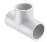 [401-010] 401- TEE PVC CEMENTAR (1")