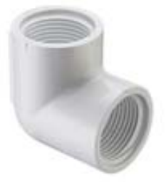 [408-007] 408-CODO 90° PVC ROSCA HEMBRA (¾")